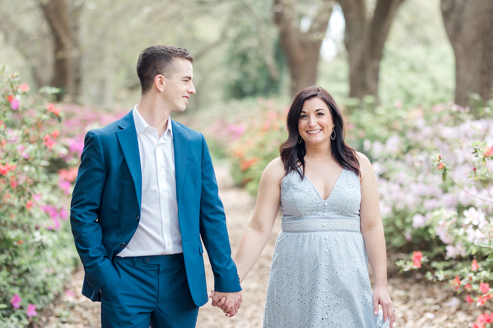 Spring Engagement Session in Charleston