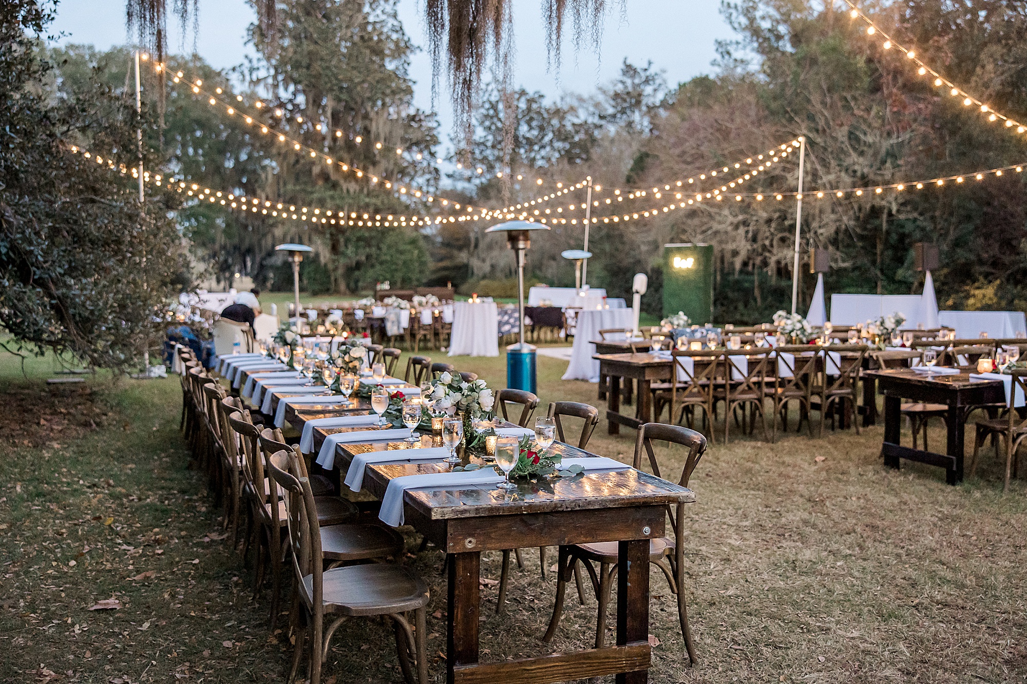 outdoor wedding at Magnolia Plantation and Gardens in Charleston