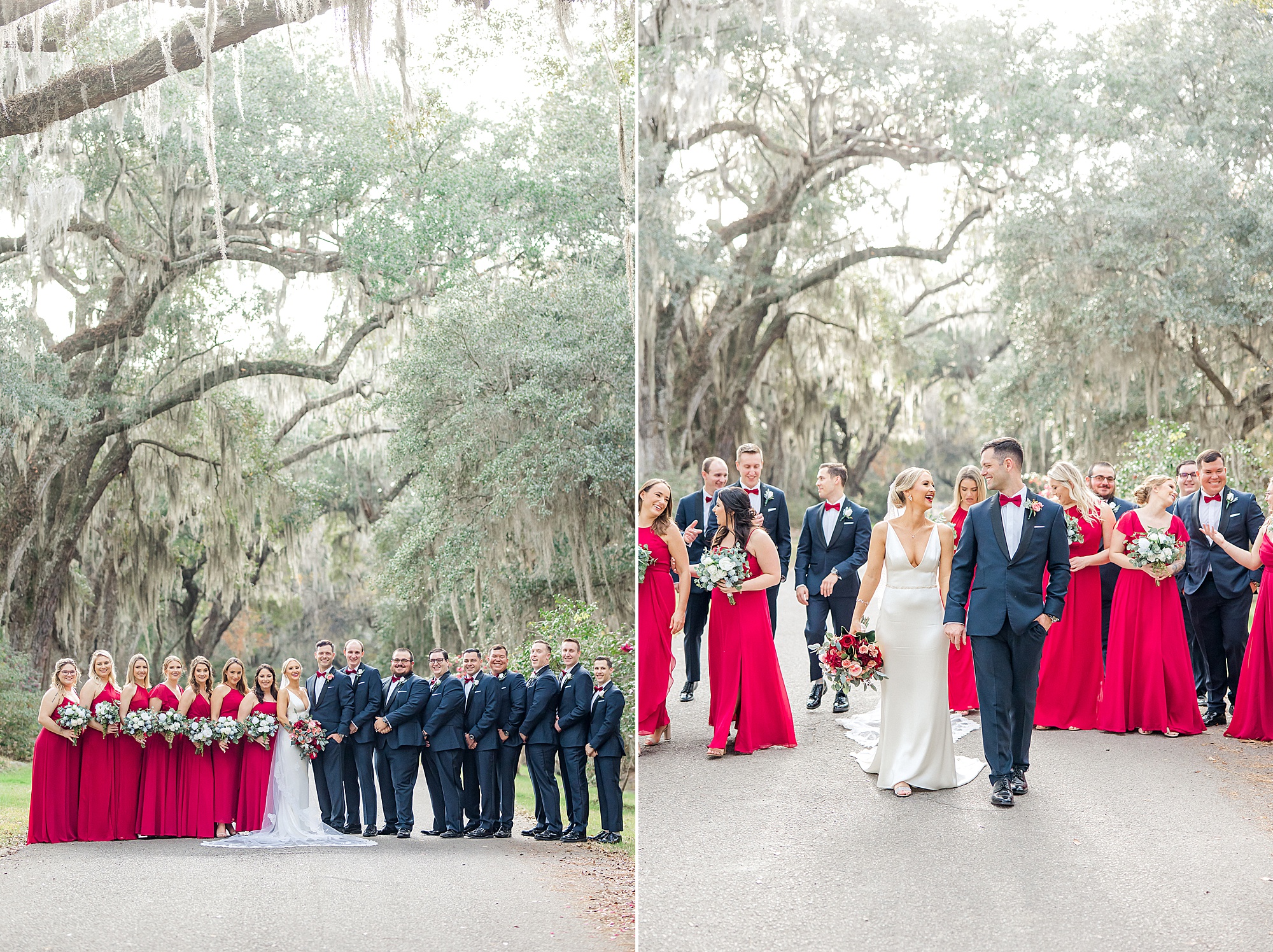 Charleston SC Bridal party