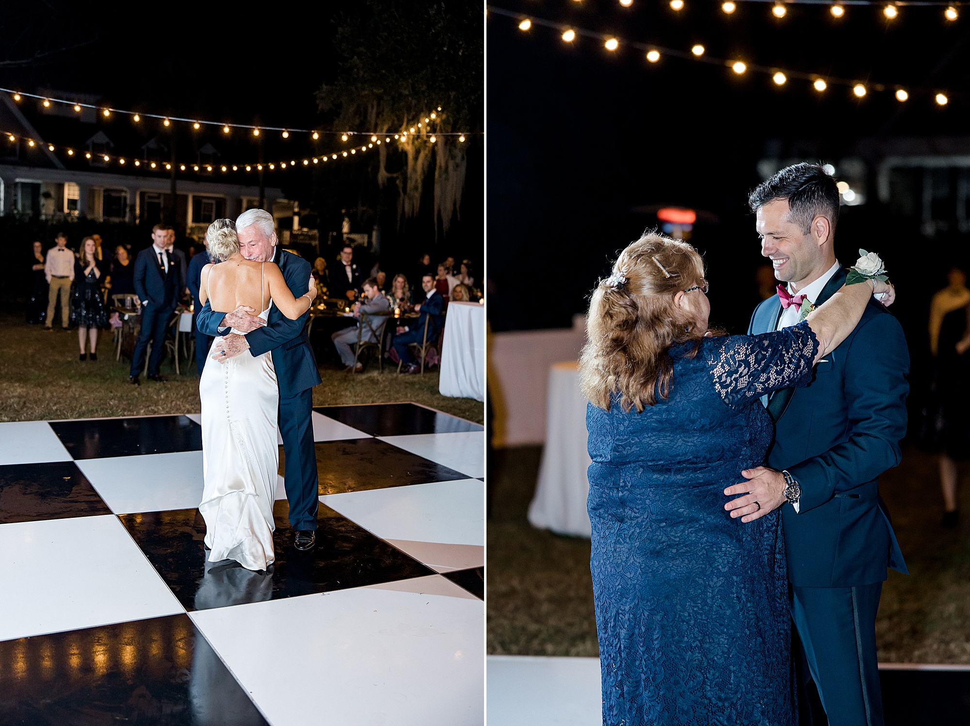 father-daughter dance and mother-son dance
