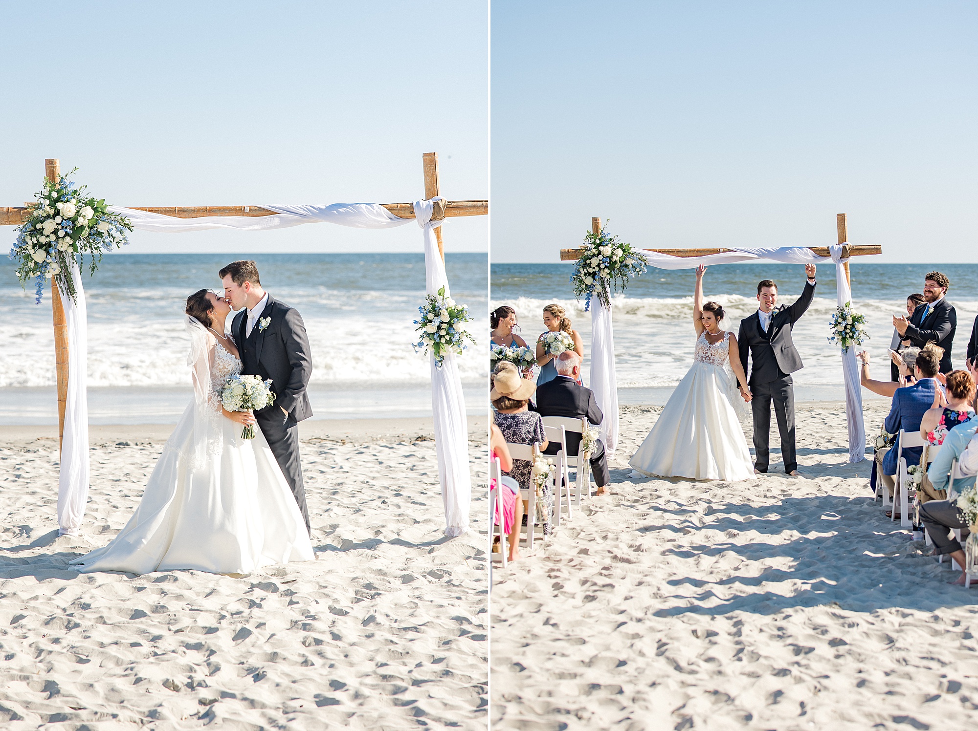 Ocean Isle Beach Wedding in NC at Carolina Memories Beach house