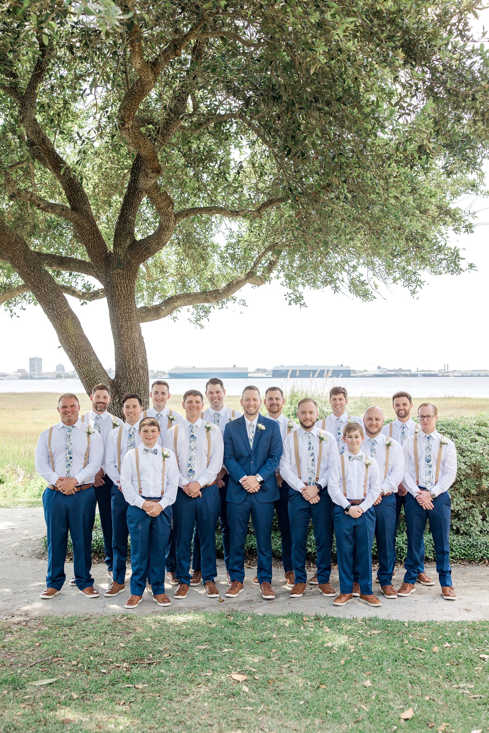 all the men in the bridal party