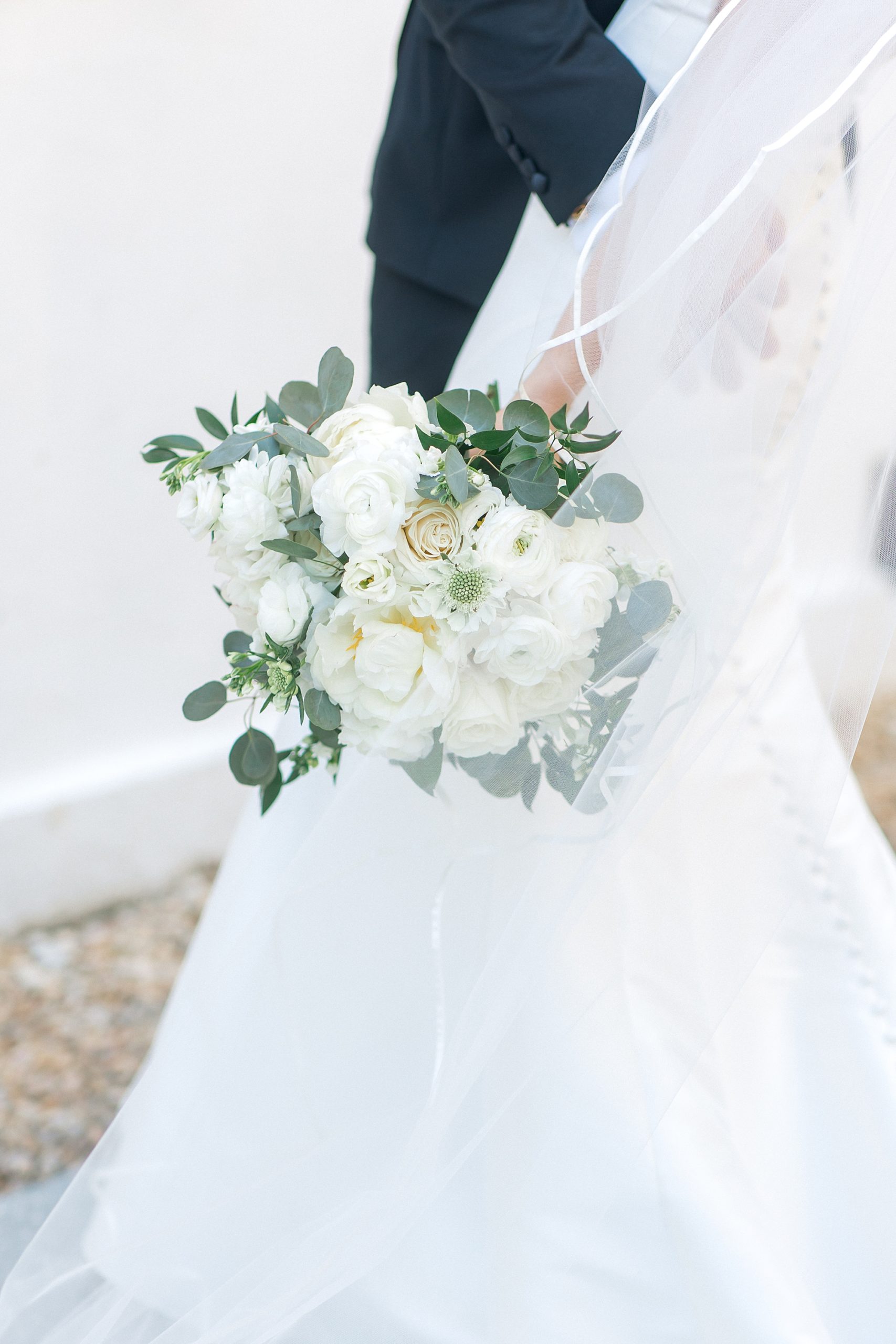 classic wedding bouquet from Lowndes Grove Winter Wedding