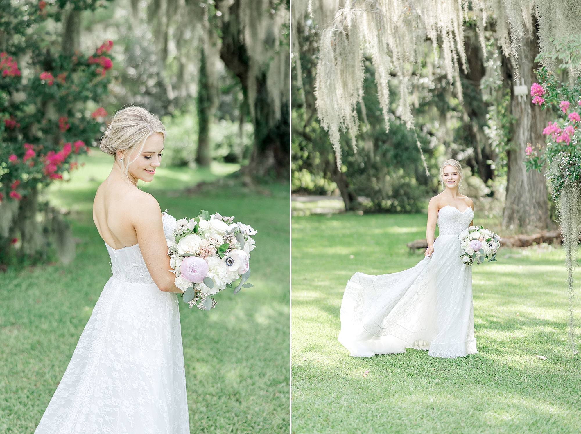 Summer Carriage House Wedding at Magnolia Plantation and Gardens