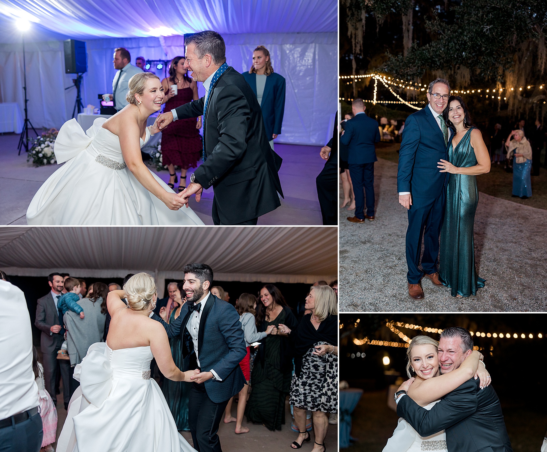 bride and groom celebrate wedding with guests at Wingate Place Fall Wedding in Charleston, SC