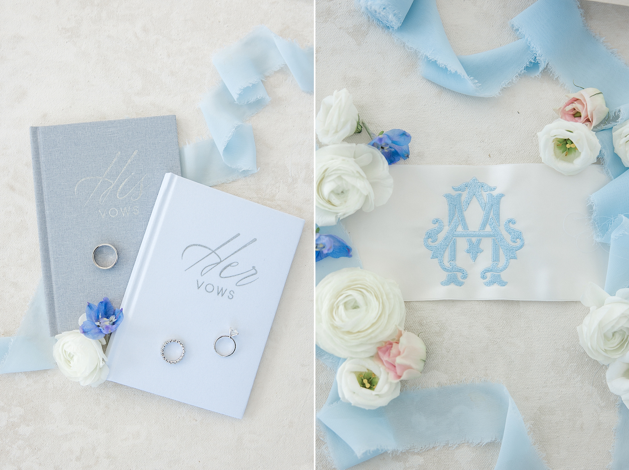 southern wedding details
