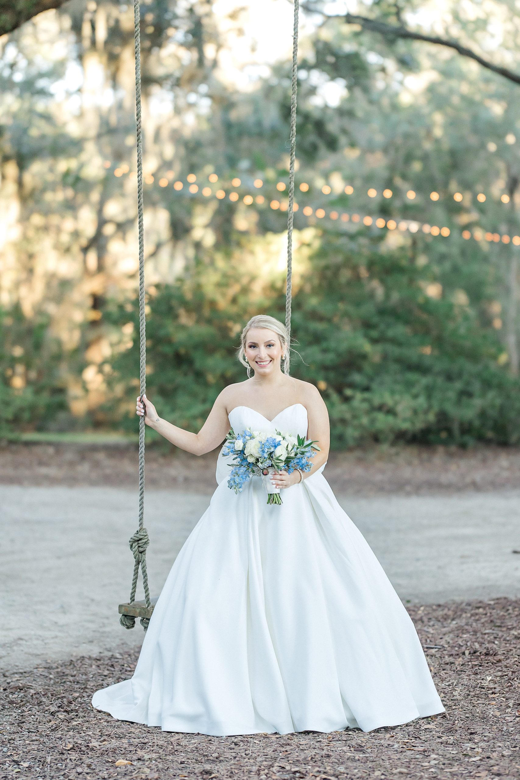 bridal portraits from Wingate Place Fall Wedding in Charleston, SC