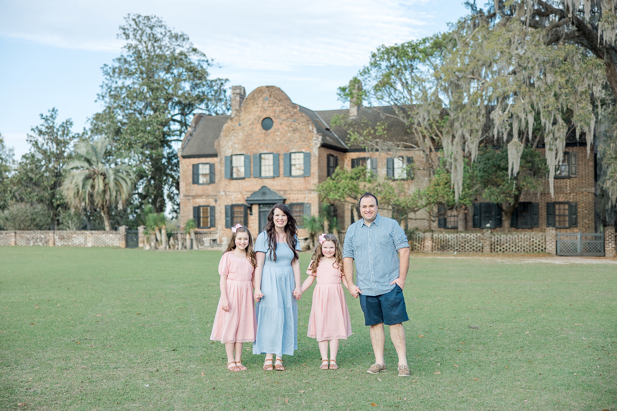 Garden Family Session at Middleton Place in Charleston