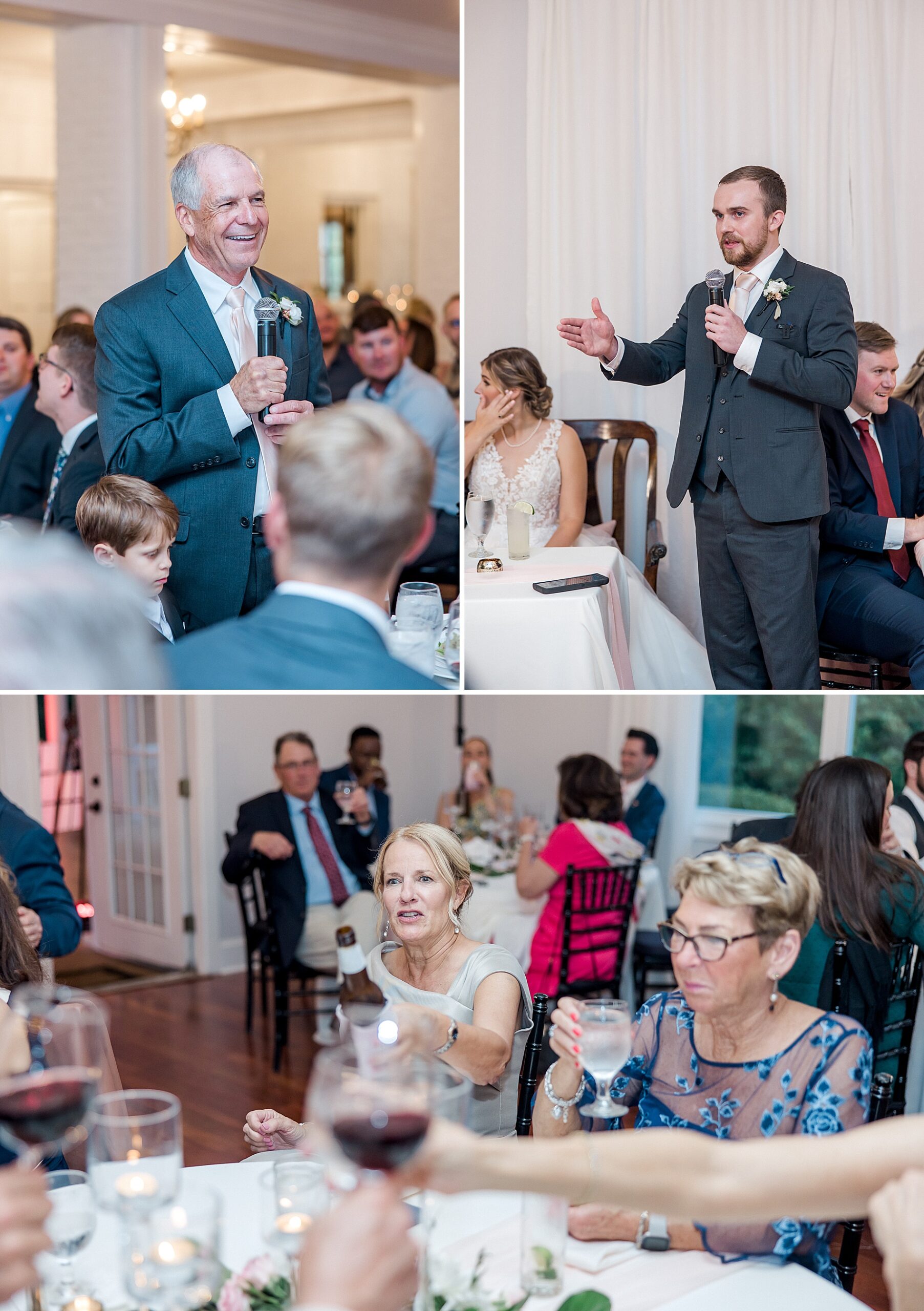 wedding toasts from Sunnybrook Wedding in Virginia