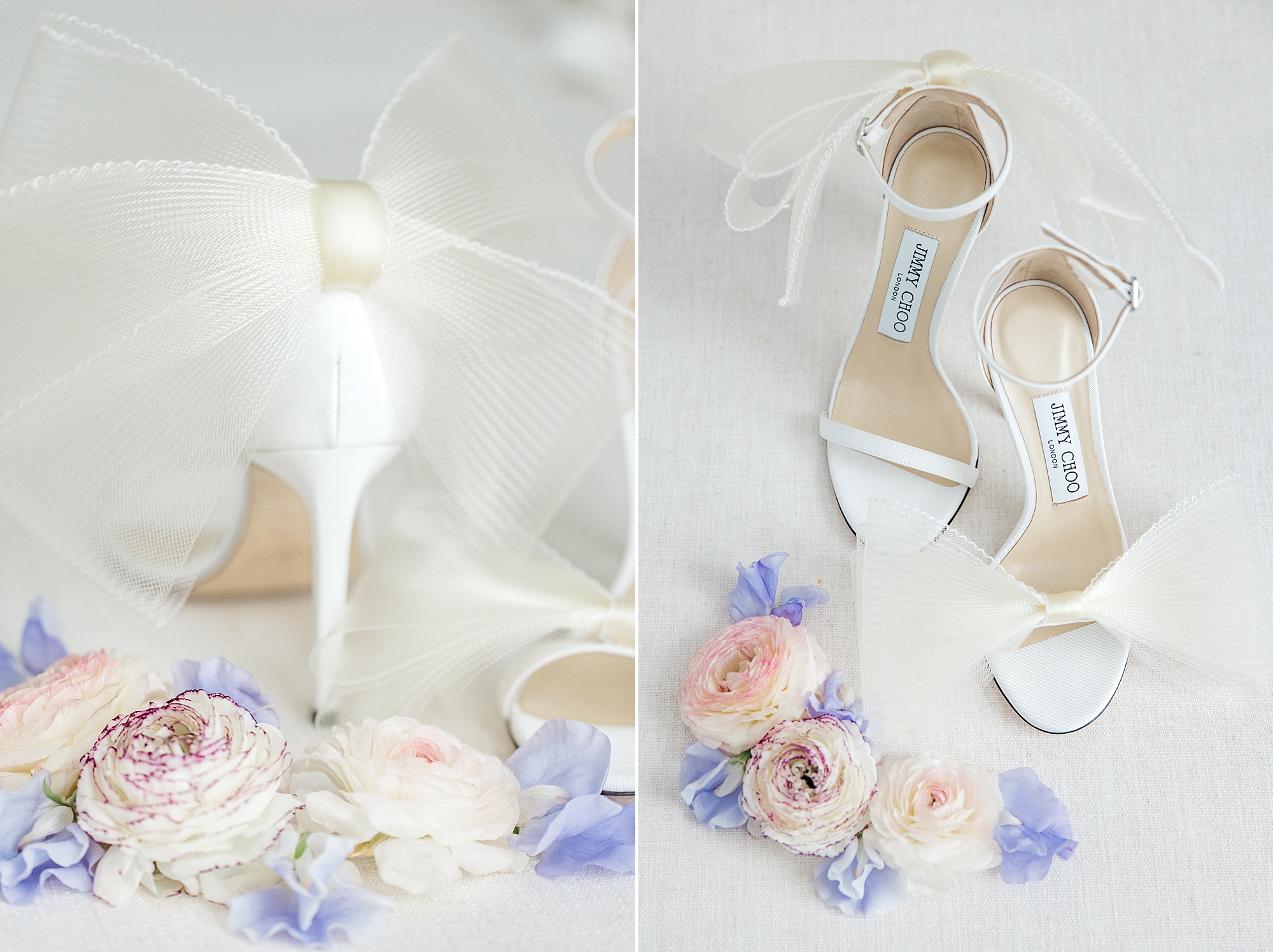 bridal shoes and details