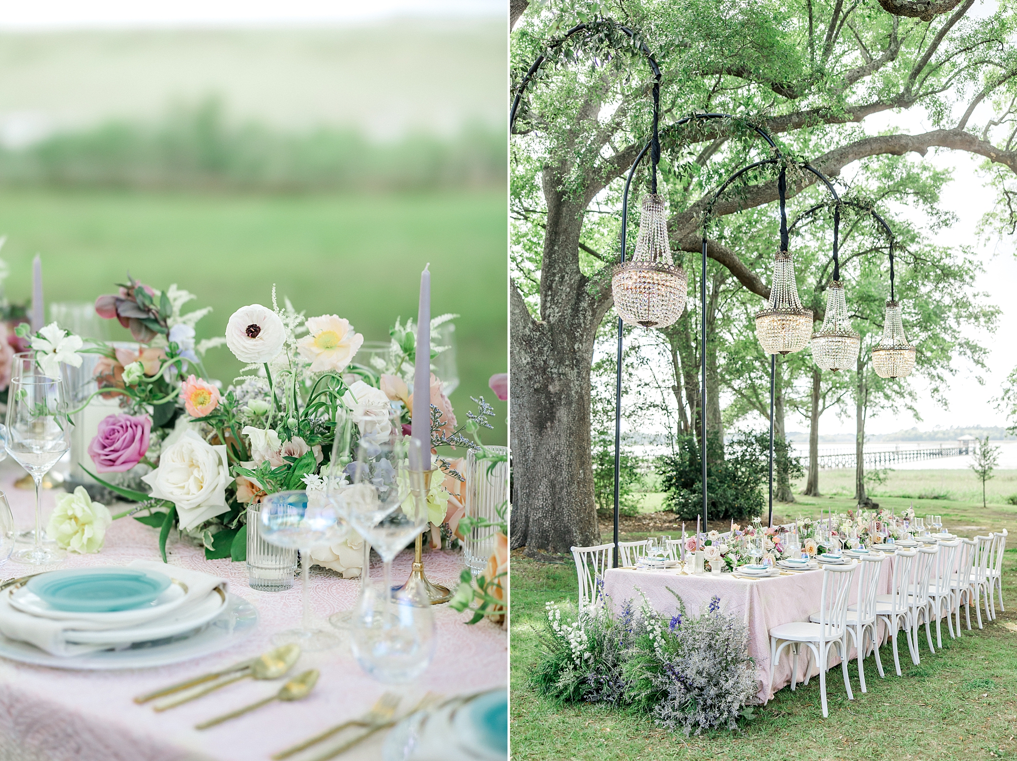 Luxury Spring Wedding Editorial at Lowndes Grove