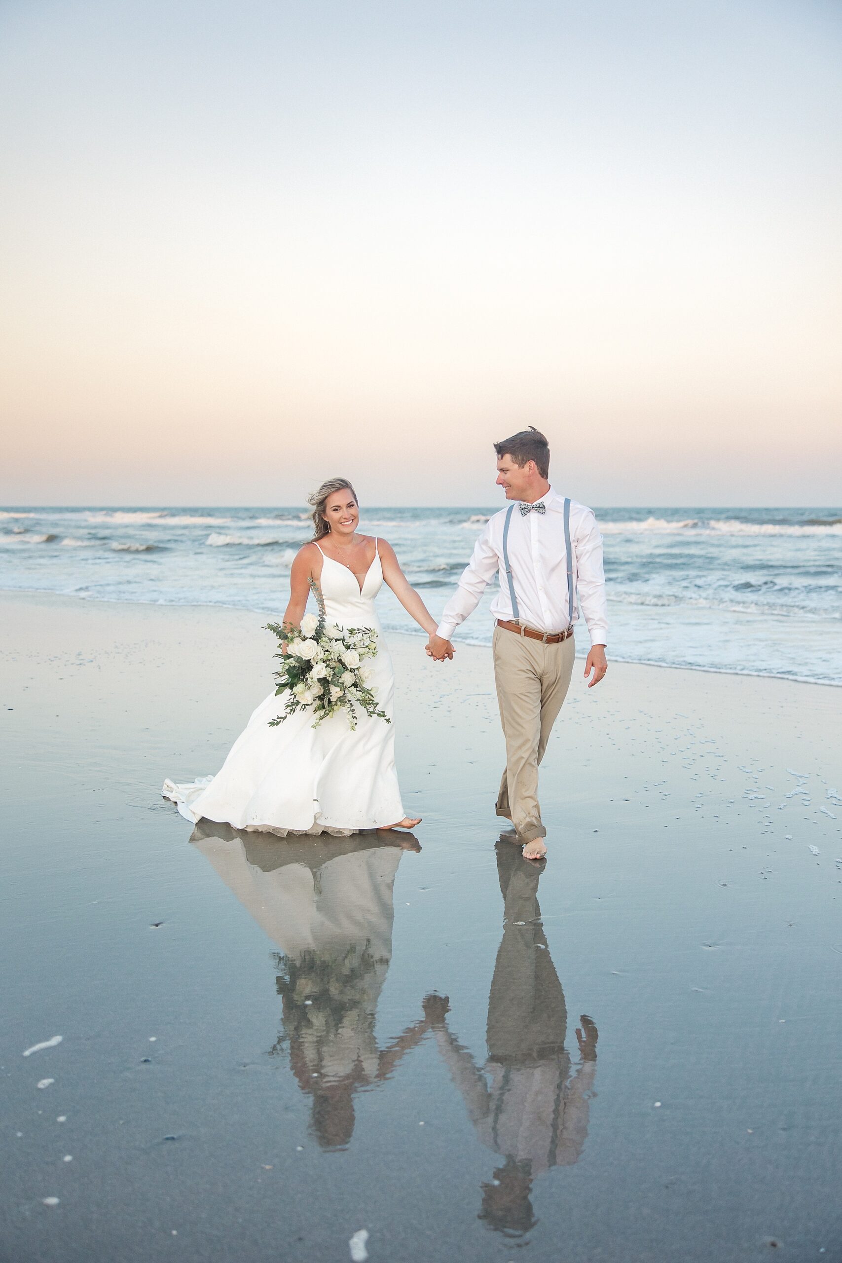 Intimate beach Elopement at Isle of Palms, SC