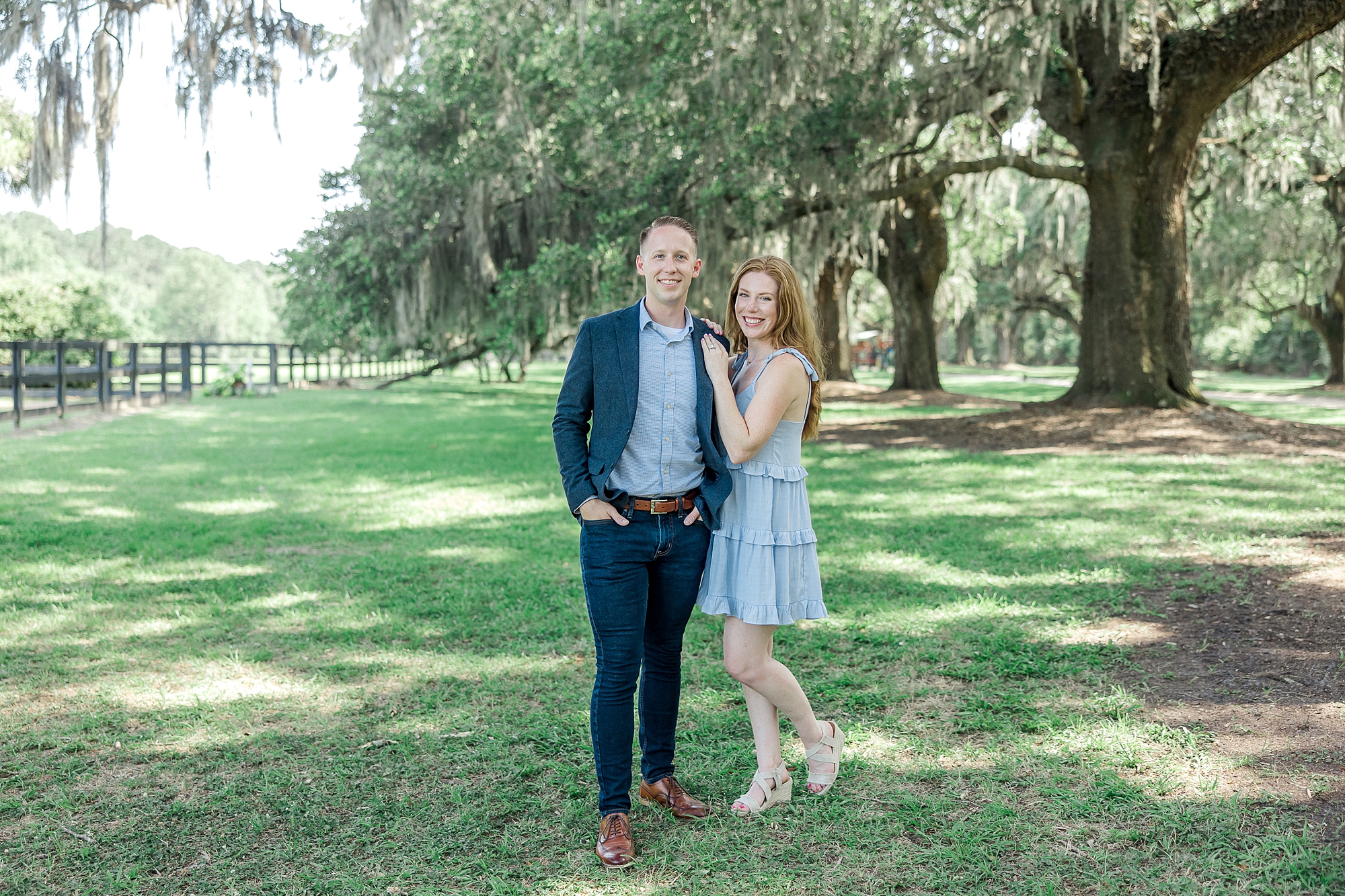 Romantic Surprise Proposal at Boone Hall