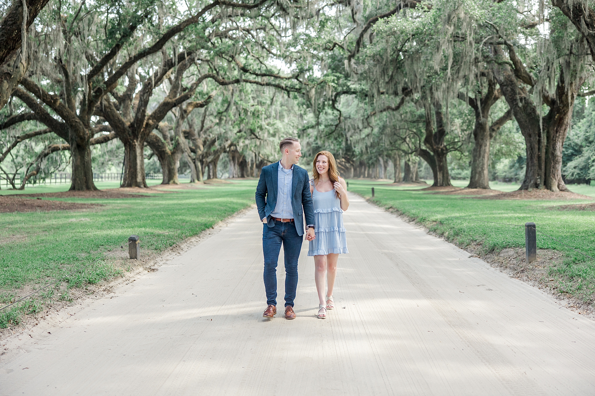 Boone Hall couples portraits
