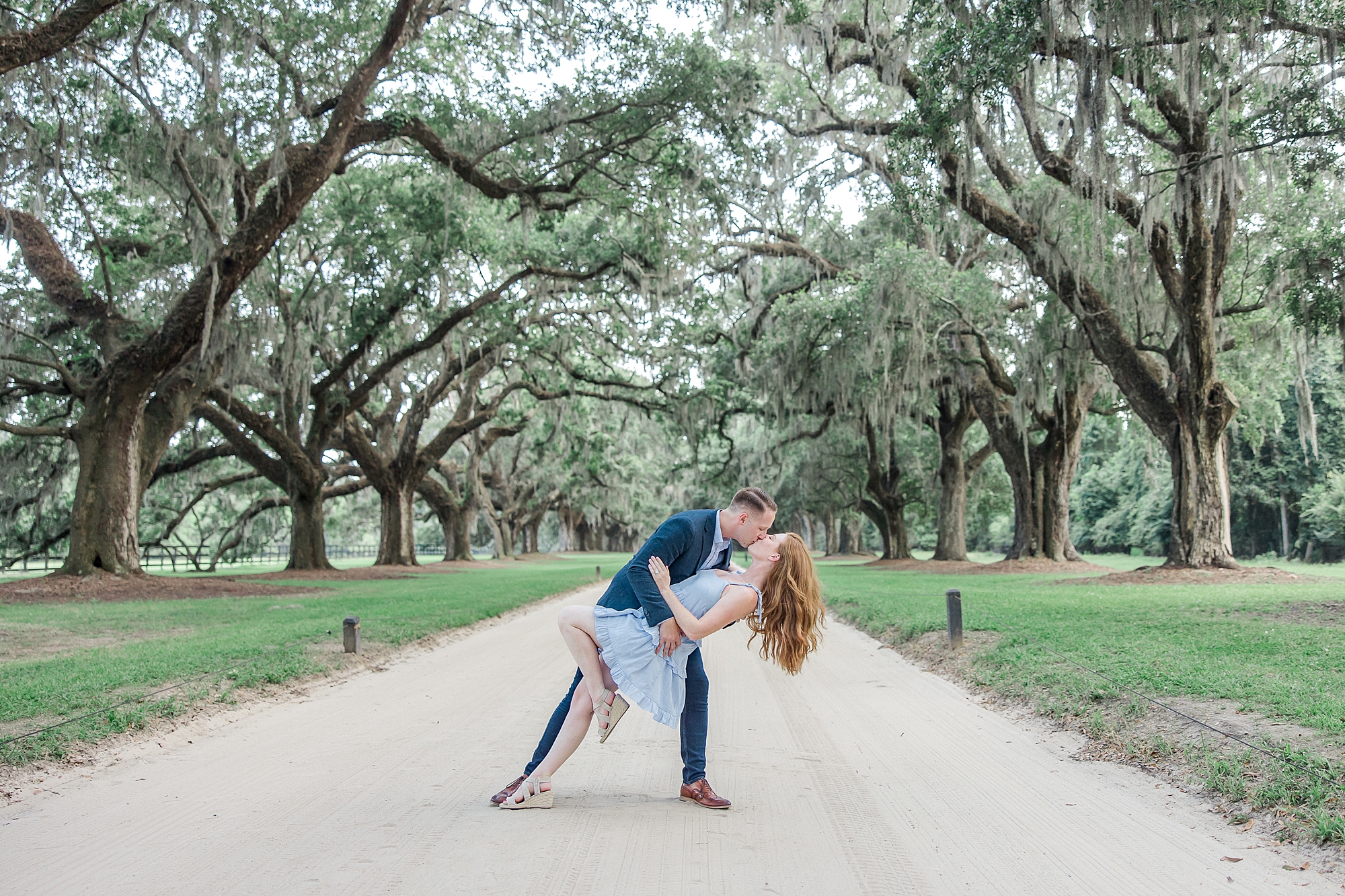 timeless engagement portraits from Romantic Surprise Proposal at Boone Hall