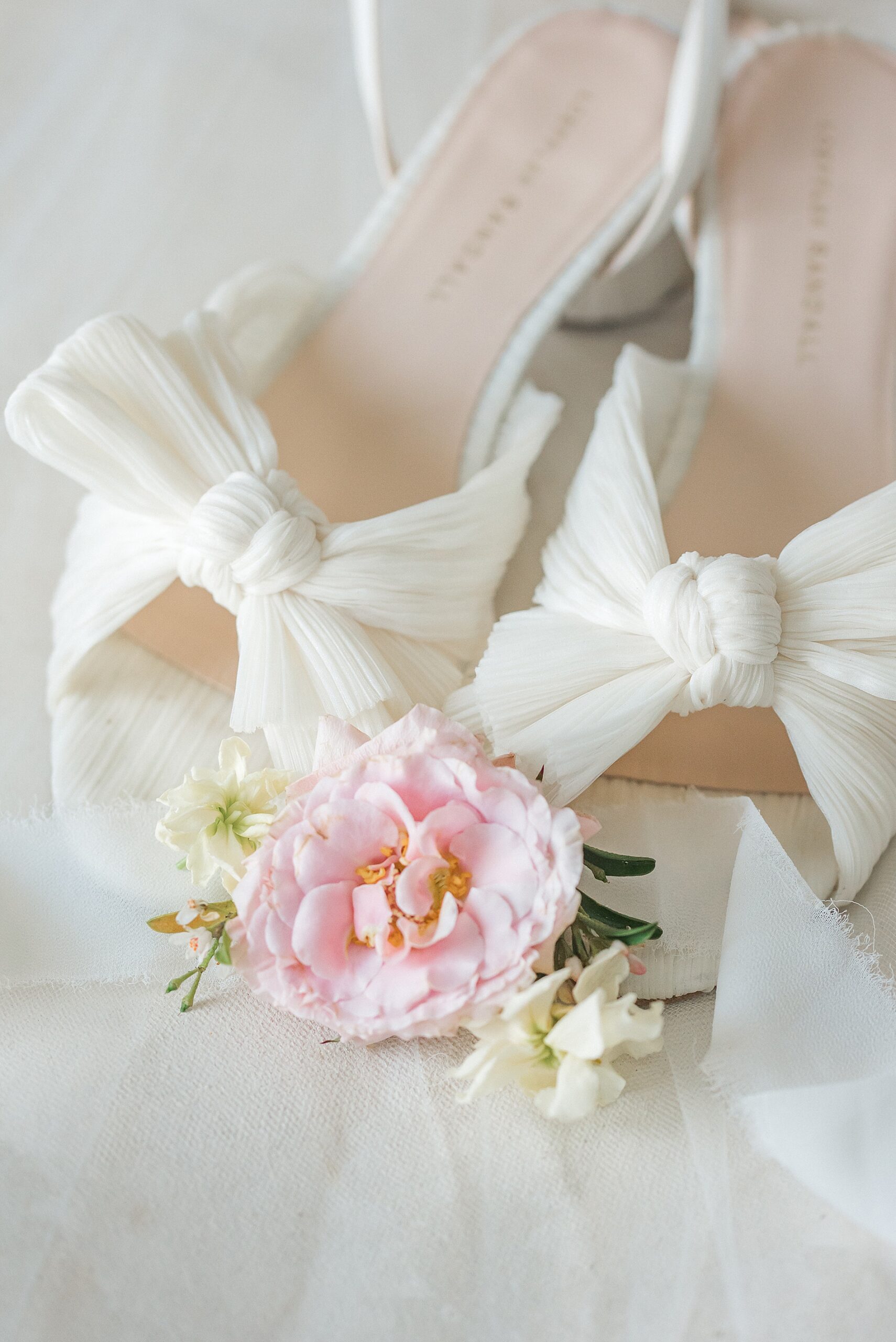 bridal shoes and details from Elegant Spring Wedding