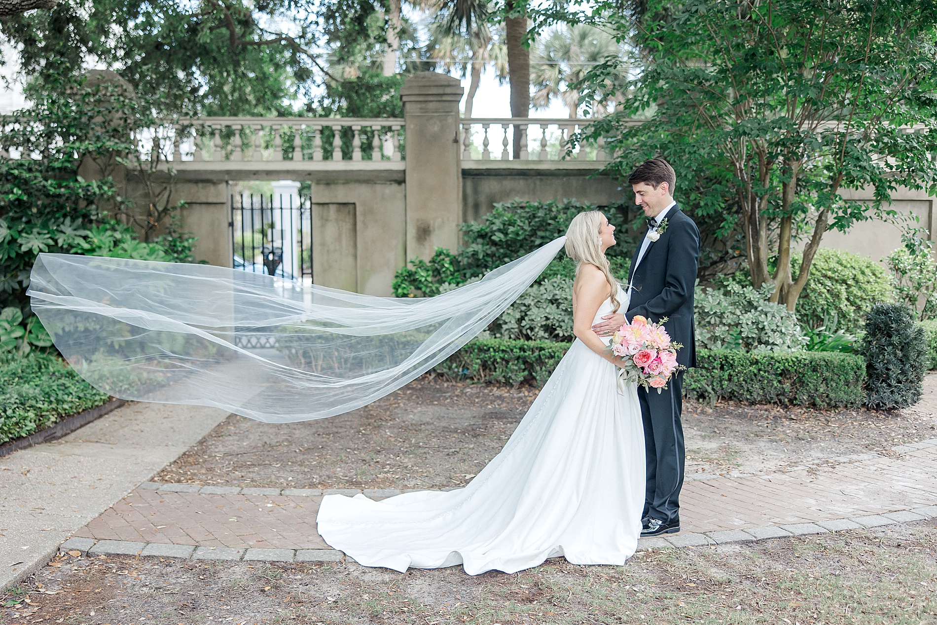 Timeless bride and groom portraits