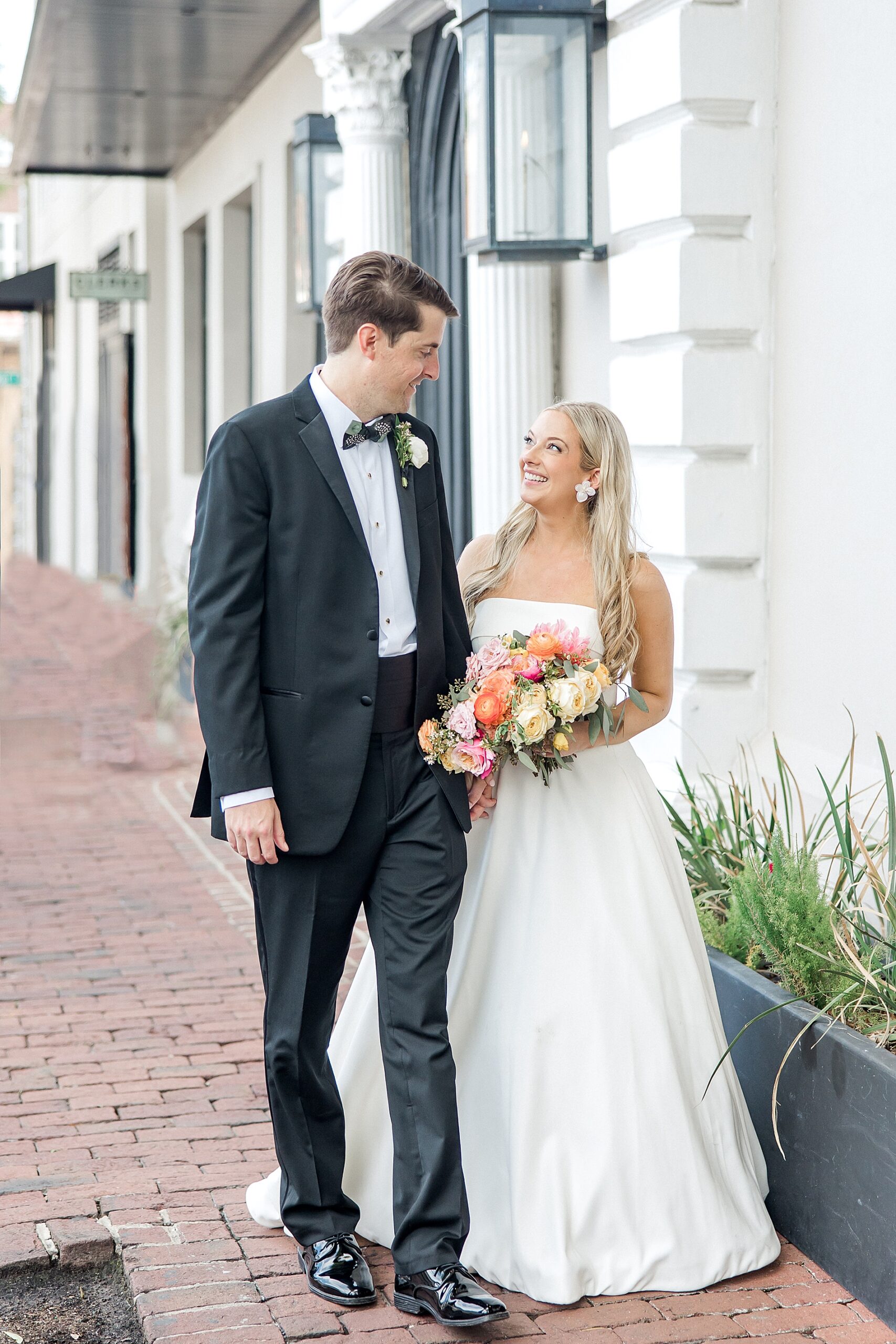 Elegant Spring Wedding portraits in Charleston