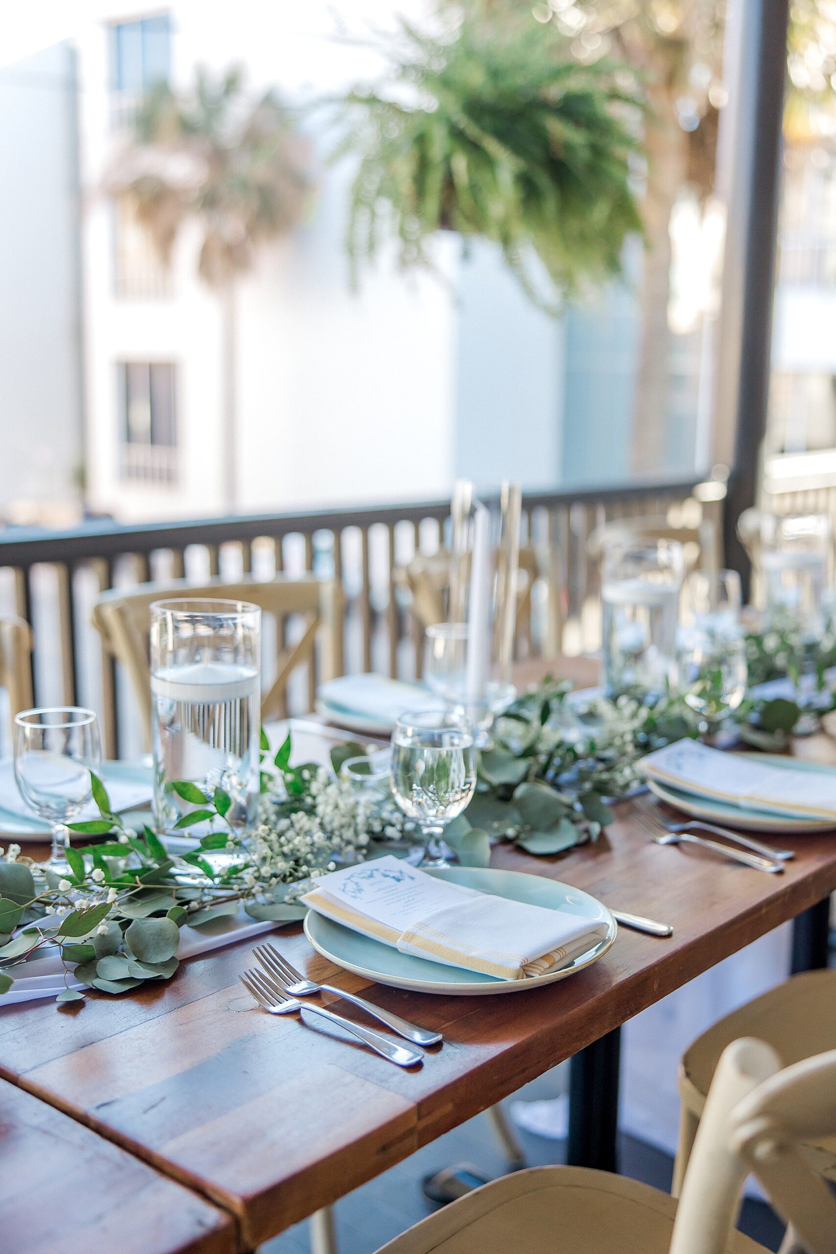 tablescape and wedding details