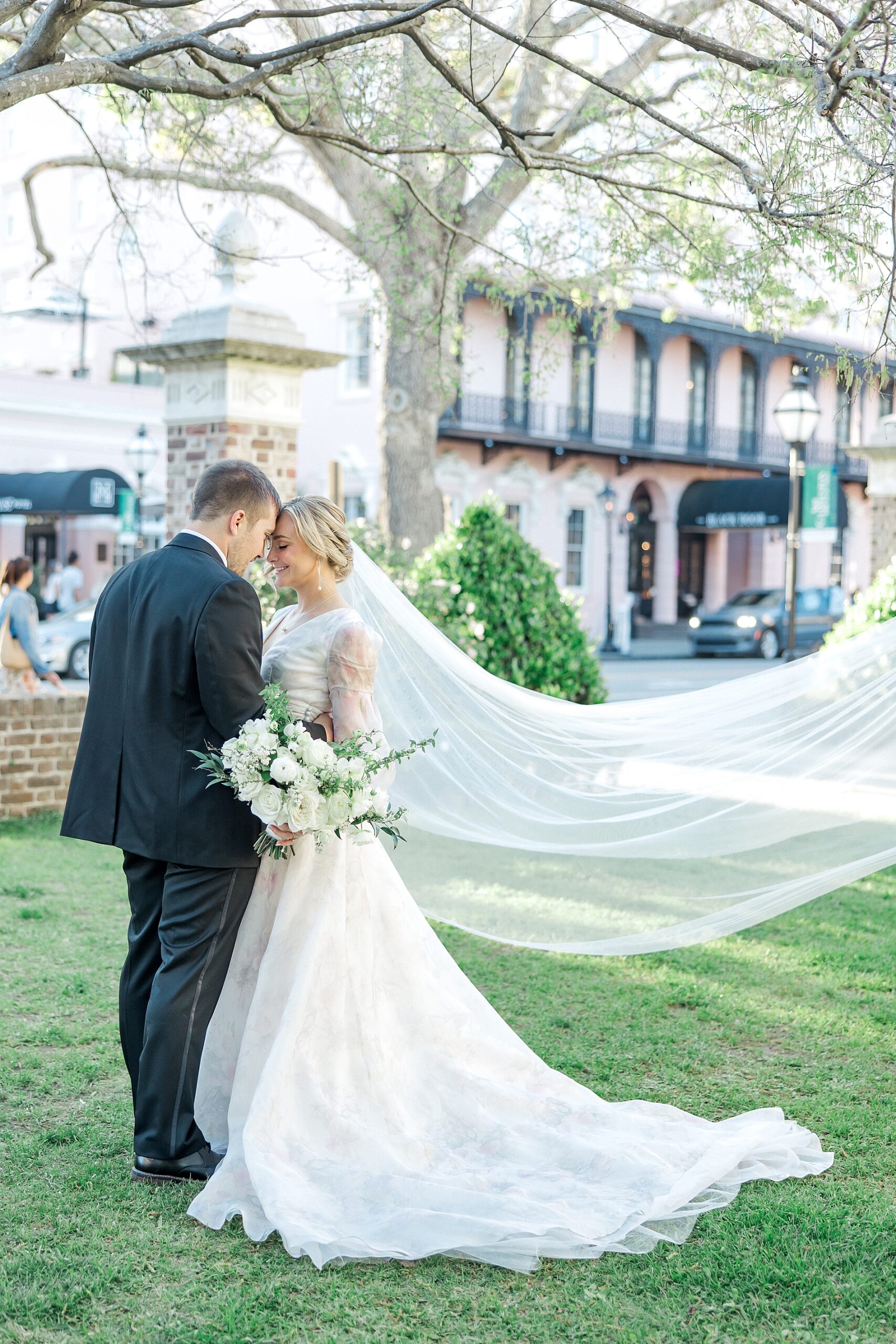 timeless wedding portraits from Intimate Charleston Elopement at The Warren Room