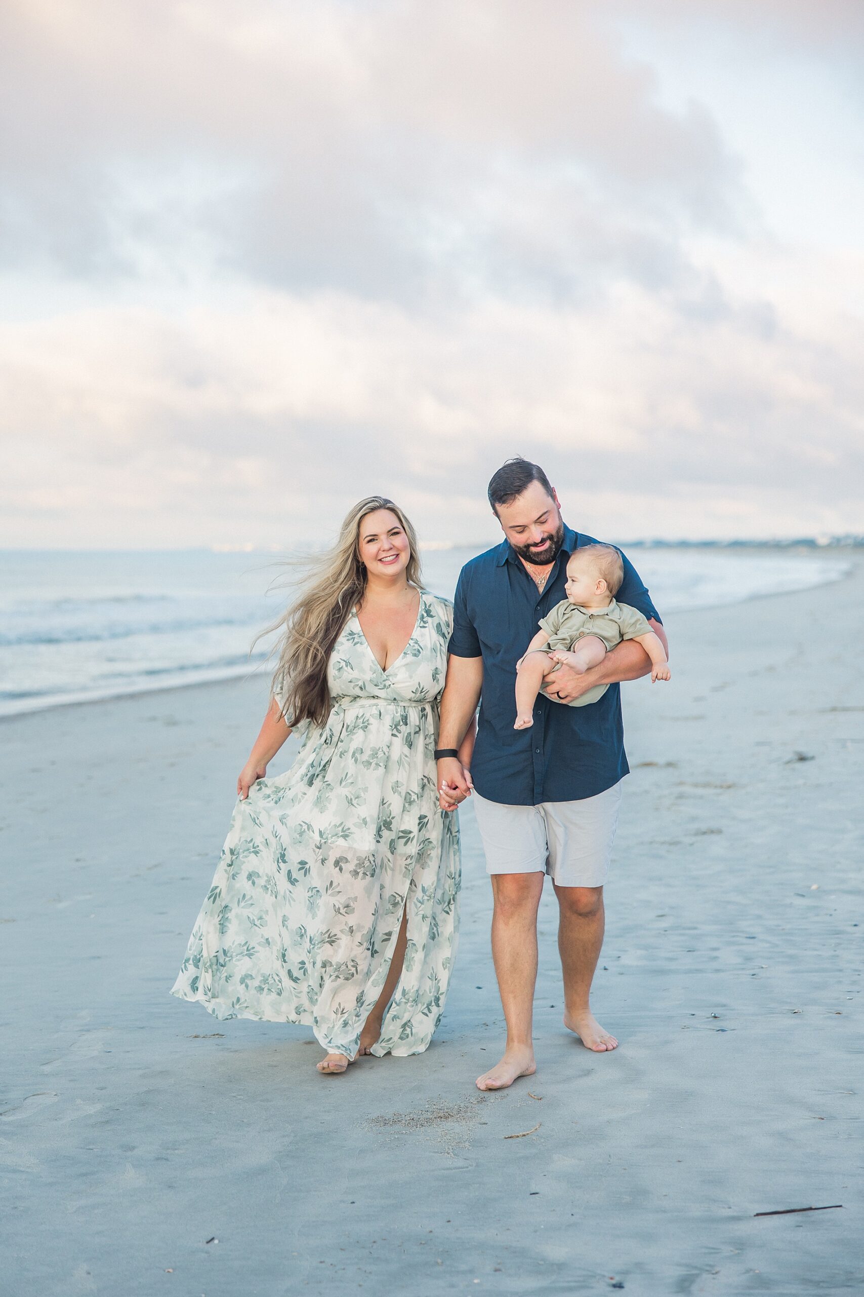 Sunrise Family Session at Isle of Palms, SC