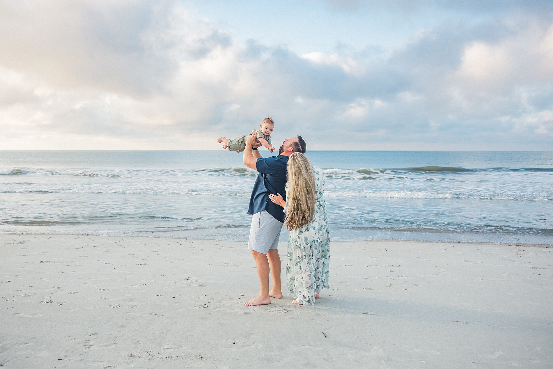 Sunrise Family Session at Isle of Palms, SC