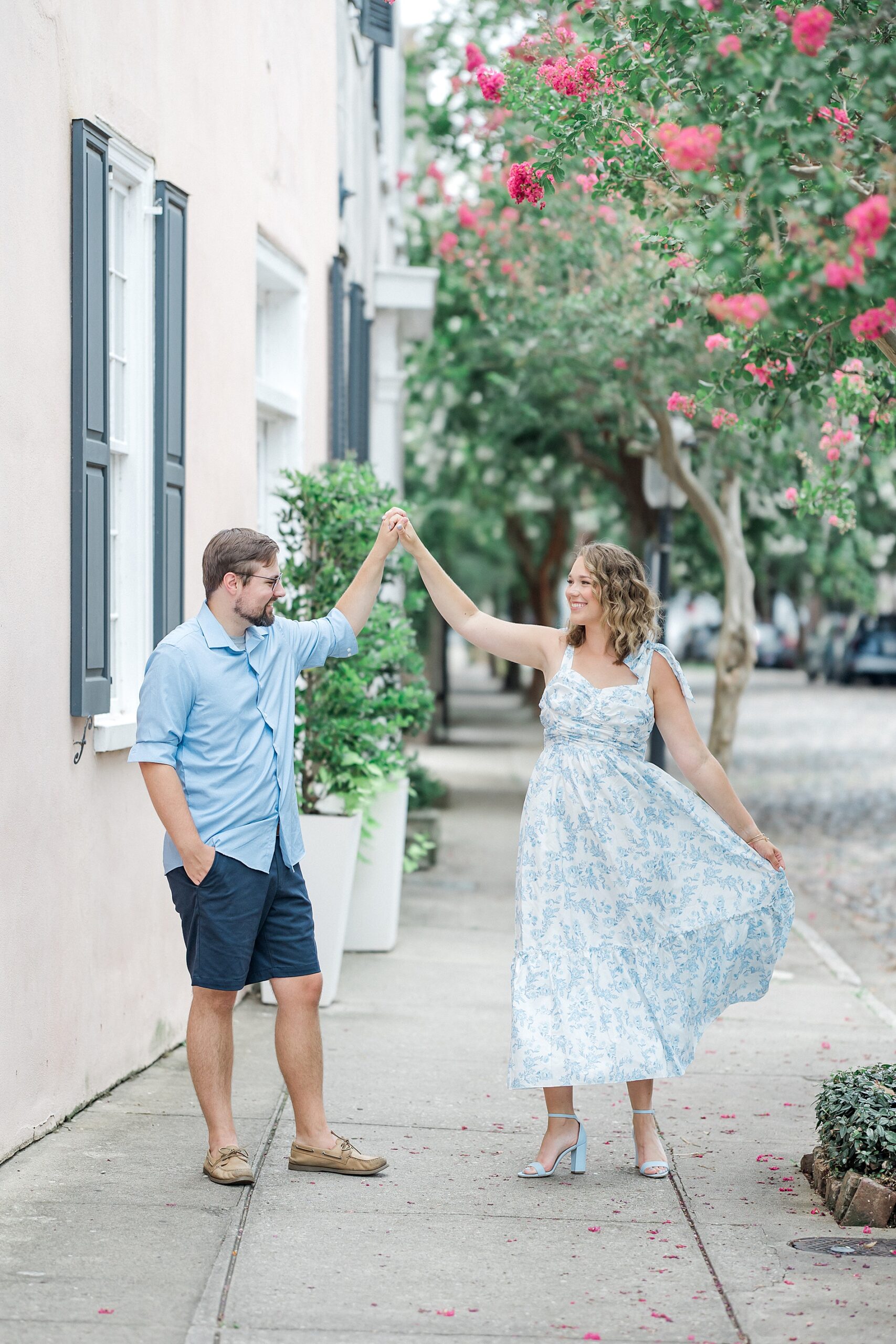 husband and wife portraits from family session