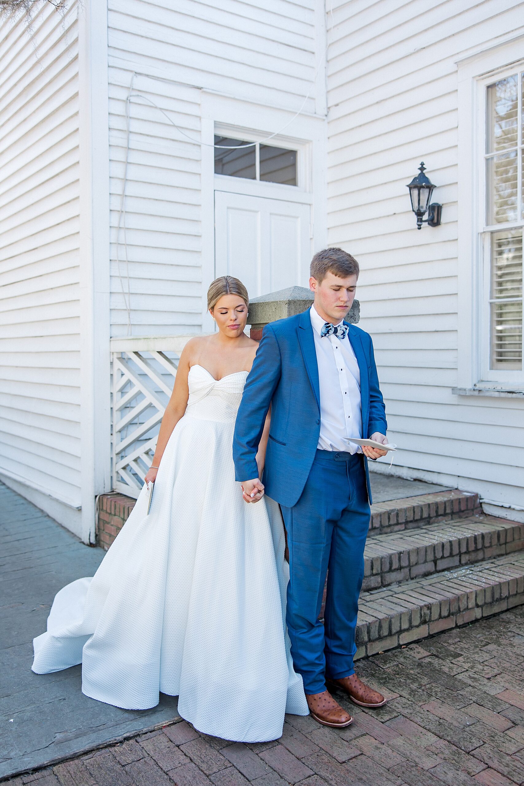 bride and groom portraits before Green Boundary Club Wedding in Aiken SC