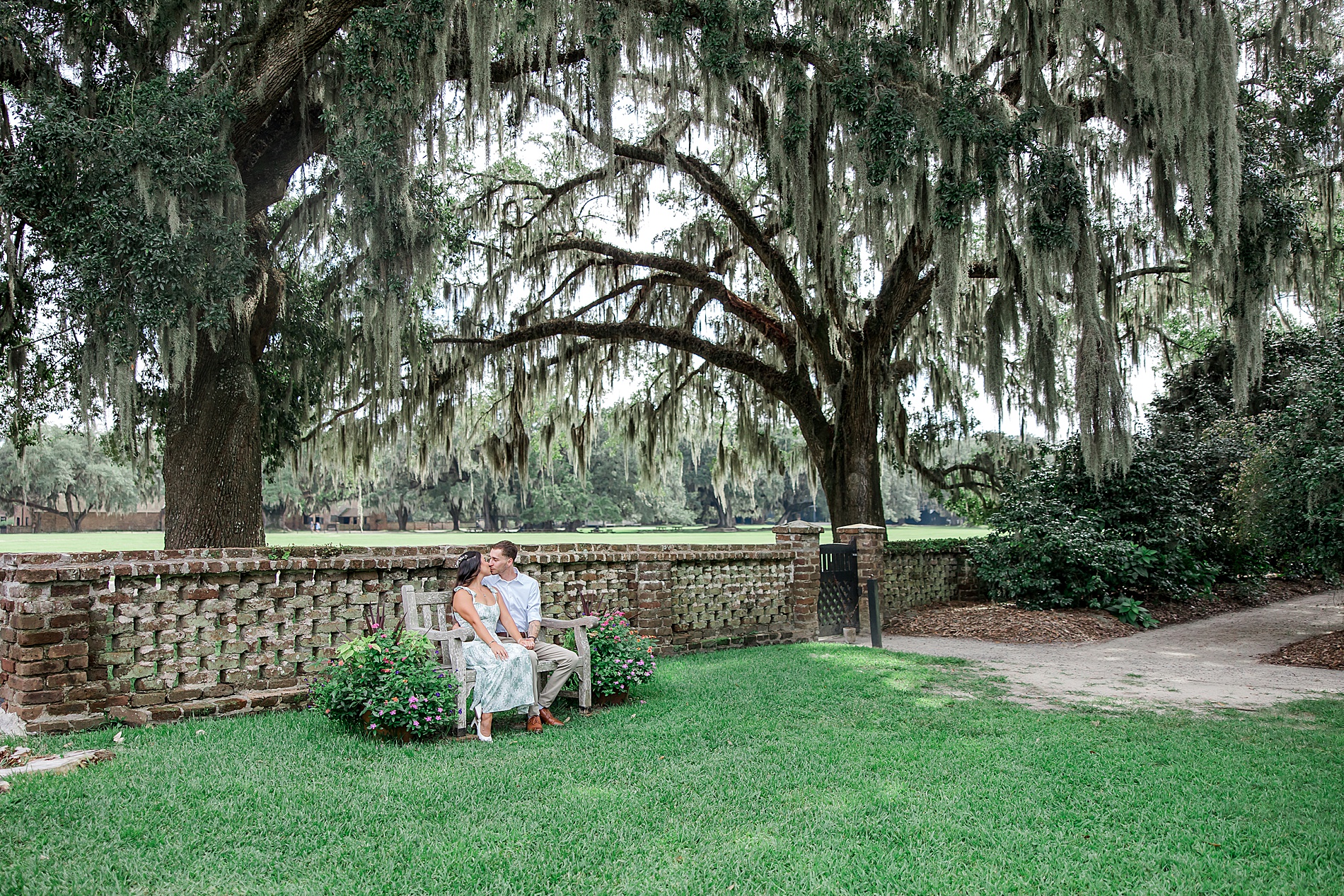 romantic engagement portraits after surprise proposal
