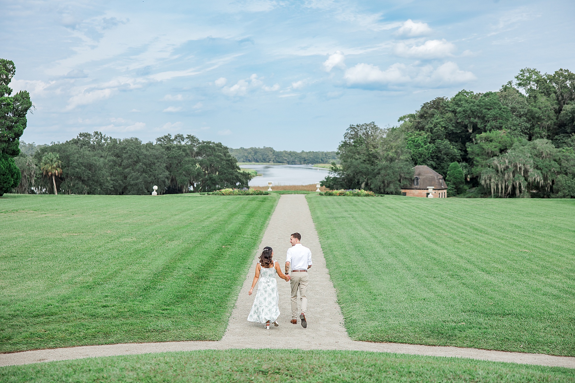 romantic engagement photos