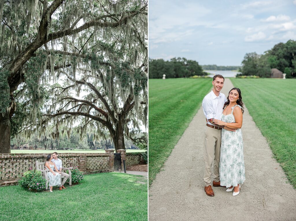 engagement locations in Charleston with a natural setting